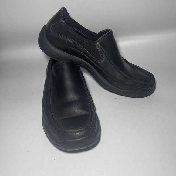 Men's Timberland Earthkeepers Anti-Fatigue Black Leather Loafers US Size 9M - Picture 2 of 11